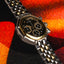 1990 (Circa) Gérald Genta Success Octagonal Chronograph with Faceted Carbon Fibre Dial Ref: 3388.7 Full Set Rare !