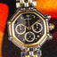 1990 (Circa) Gérald Genta Success Octagonal Chronograph with Faceted Carbon Fibre Dial Ref: 3388.7 Full Set Rare !