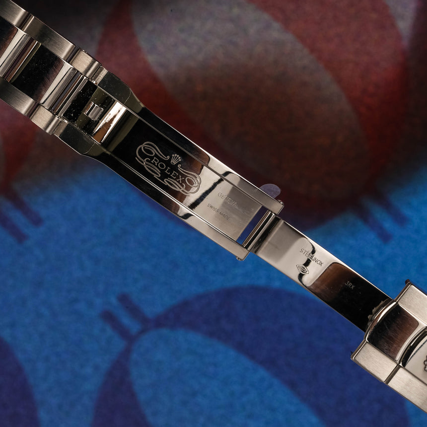 2026 Rolex Datejust blue Sunburst dial smooth bezel ref: 126200, Full set NEW STICKERS