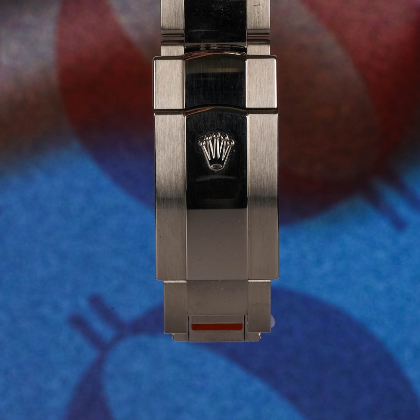 2026 Rolex Datejust blue Sunburst dial smooth bezel ref: 126200, Full set NEW STICKERS
