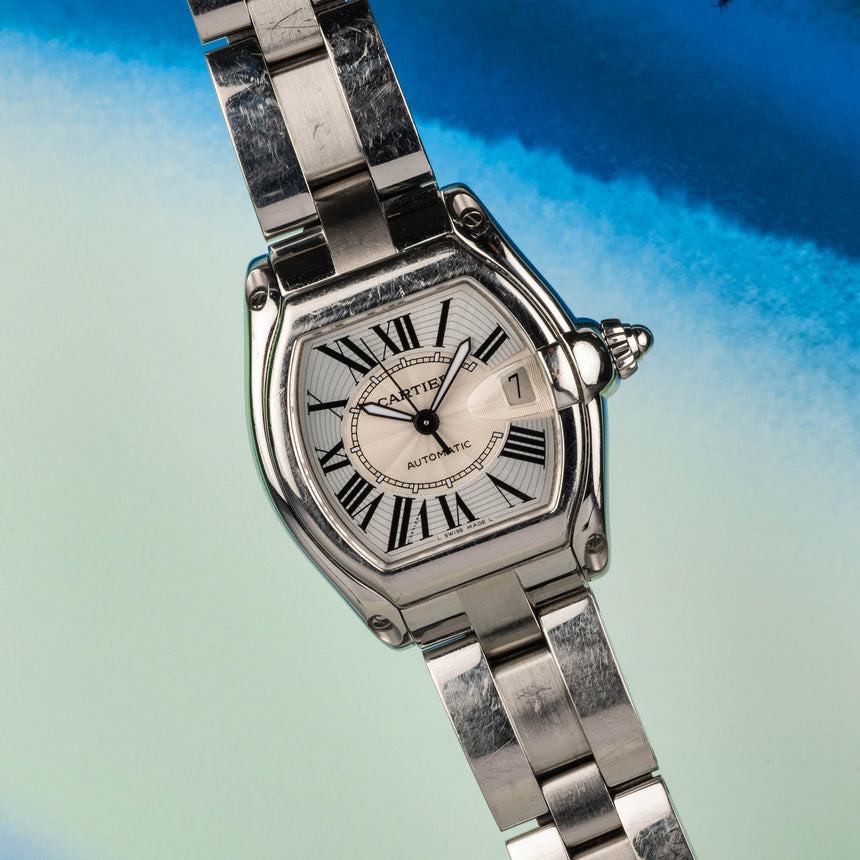 2000 (circa) Cartier Roadster ref 2510 : VERY FAMOUS PROVENANCE, the watch of a big BOSS