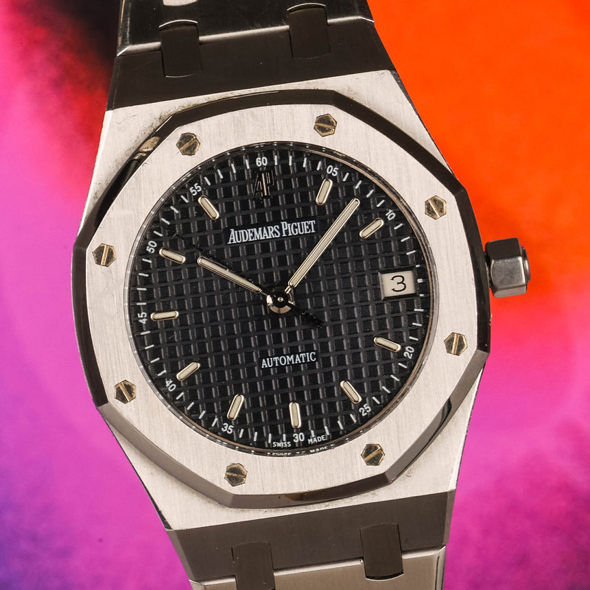 2003 AP Royal oak mid-size ref: 14790st : Full set & Mint !
