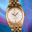1949 Circa Rolex Bubbleback Ovettone in GOLD RARE Ref: 6030/6075 Crazy dial & original Bracelet