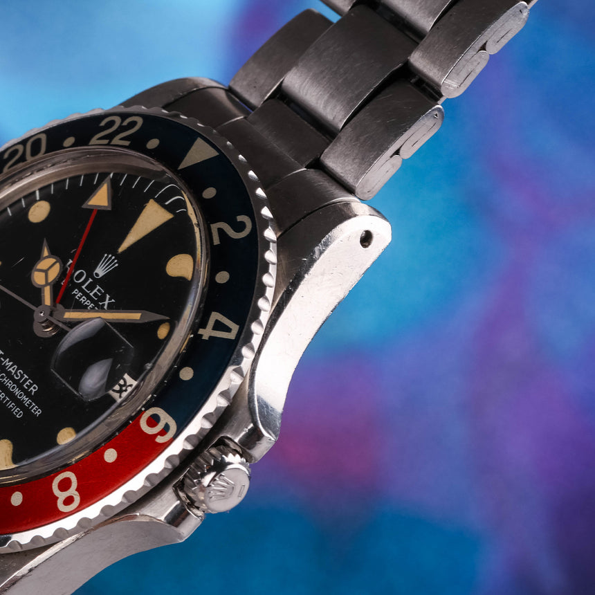 1969 Rolex GMT Master ref: 1675 Full Set UNPOLISHED, Super RARE Stunning !