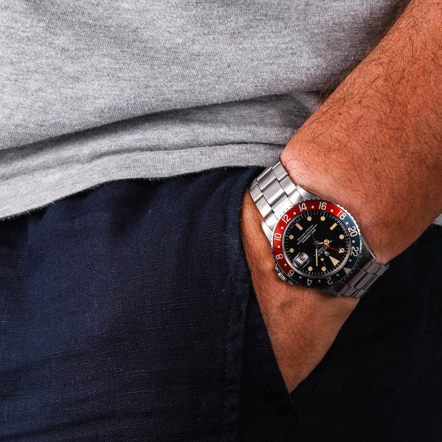 1969 Rolex GMT Master ref: 1675 Full Set UNPOLISHED, Super RARE Stunning !