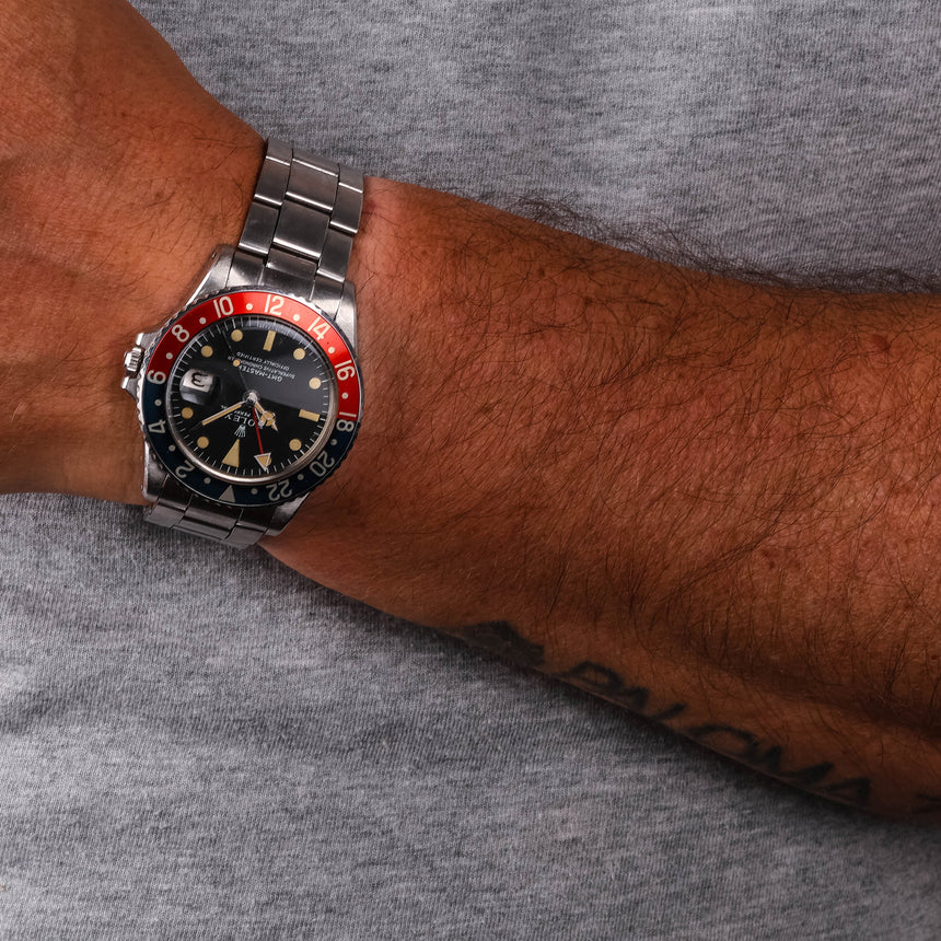 1969 Rolex GMT Master ref: 1675 Full Set UNPOLISHED, Super RARE Stunning !