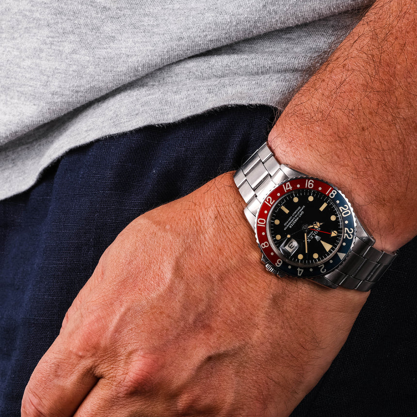 1969 Rolex GMT Master ref: 1675 Full Set UNPOLISHED, Super RARE Stunning !