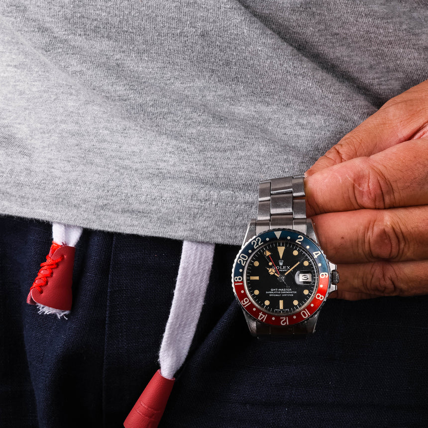 1969 Rolex GMT Master ref: 1675 Full Set UNPOLISHED, Super RARE Stunning !