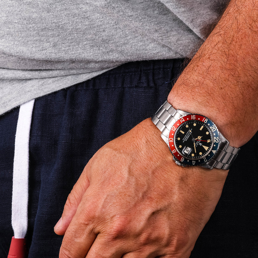 1969 Rolex GMT Master ref: 1675 Full Set UNPOLISHED, Super RARE Stunning !