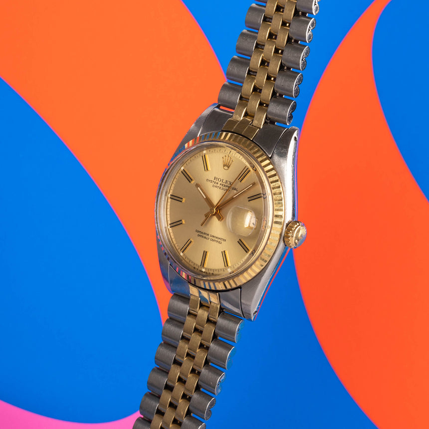 1972 Rolex Datejust Steel and Gold ref 1601: TOP CONDITIONS