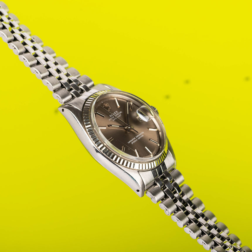 1977 Rolex Datejust ref 1601 sigma bronze dial