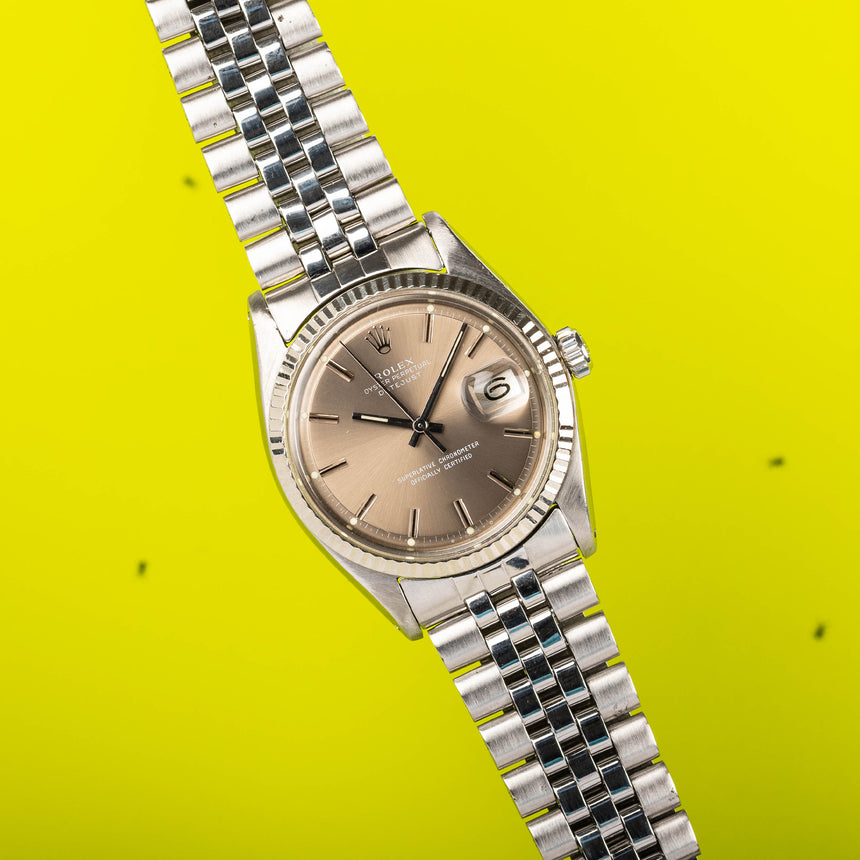 1977 Rolex Datejust ref 1601 sigma bronze dial