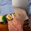 1991 Rolex cosmograph Daytona ref 16528 YG & gold diamond dial: UNTOUCHED TOP conditions, TOP collector SET