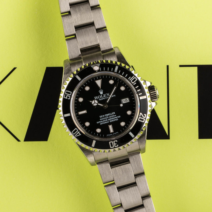 2004 Rolex Sea Dweller ref 16600: FULL SET MINT – TOKANT