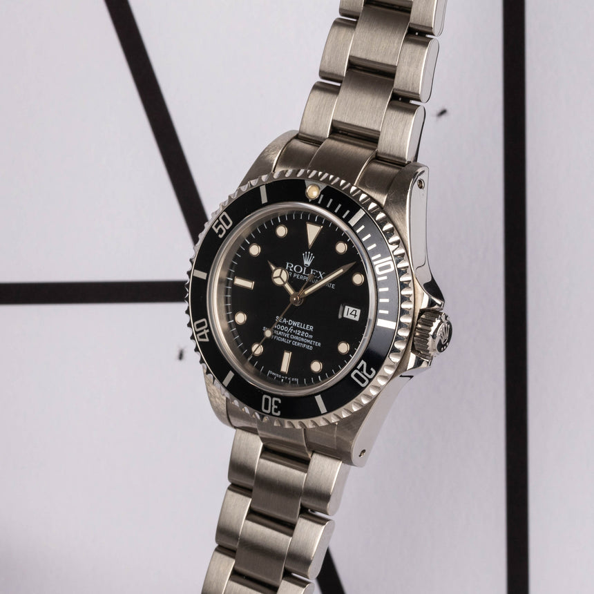 1997 Rolex Sea Dweller ref 16600: Tritium, full set
