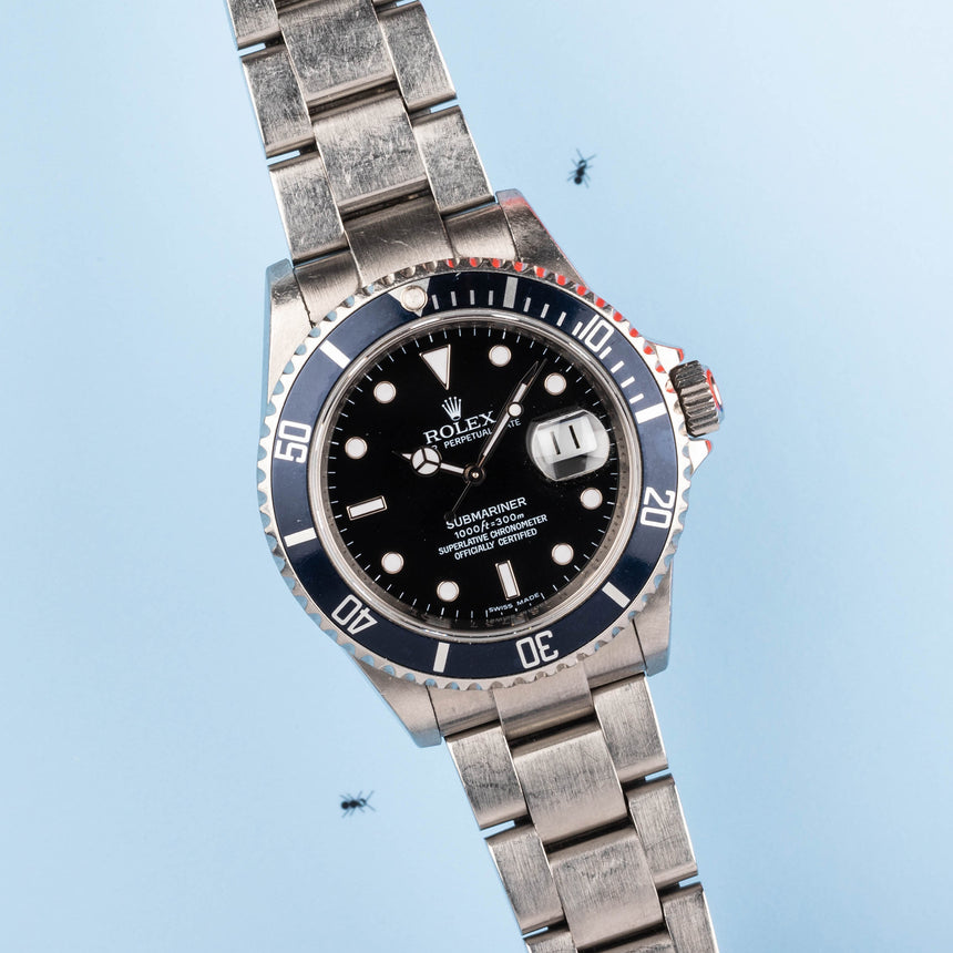 2008 Rolex Submariner date ref 16610: Full set First owner, from a