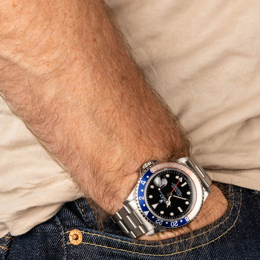 1997 Rolex GMT Master ref 16700: Box & papers + 2019 service