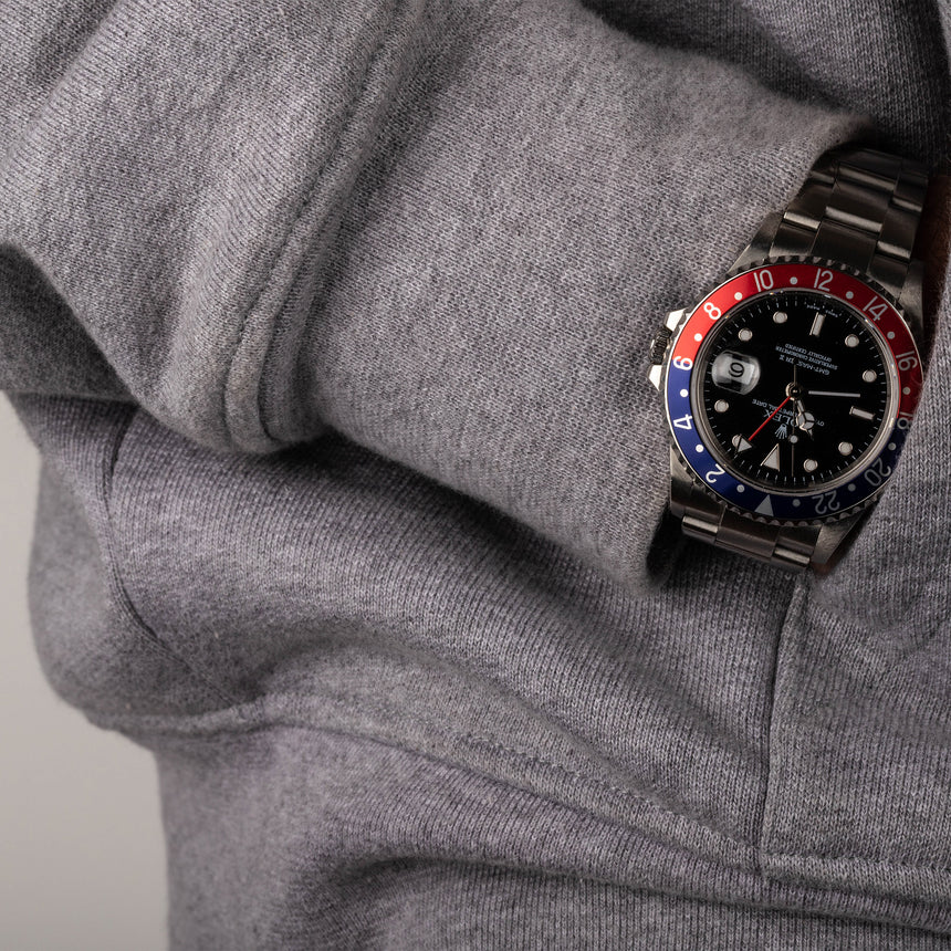 2006 Rolex GMT Master 2 ref 16710: TOP CONDITIONS & FULL SET