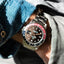 1999 ROLEX GMT Master II ref 16710: Rare swiss only dial: FULL SET