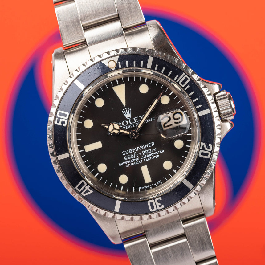 1977 Rolex Submariner ref 1680: Strong DNA & cool conditions