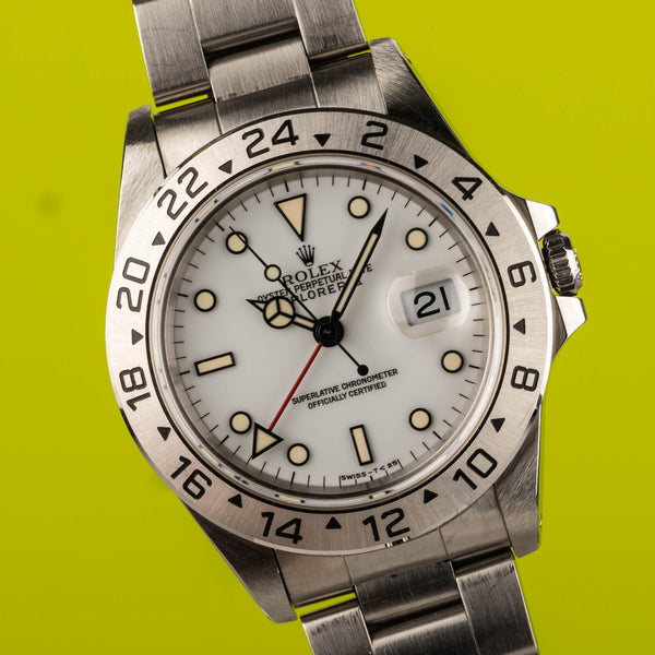 1995 (circa) Rolex Explorer 2 ref 16570 Chicchi di Mais dial: TOP