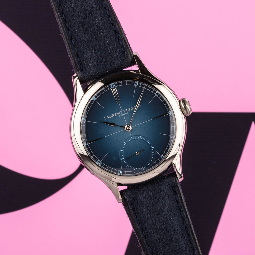 2022 Laurent Ferrier Classic Origin 40 blue gradient dial Like