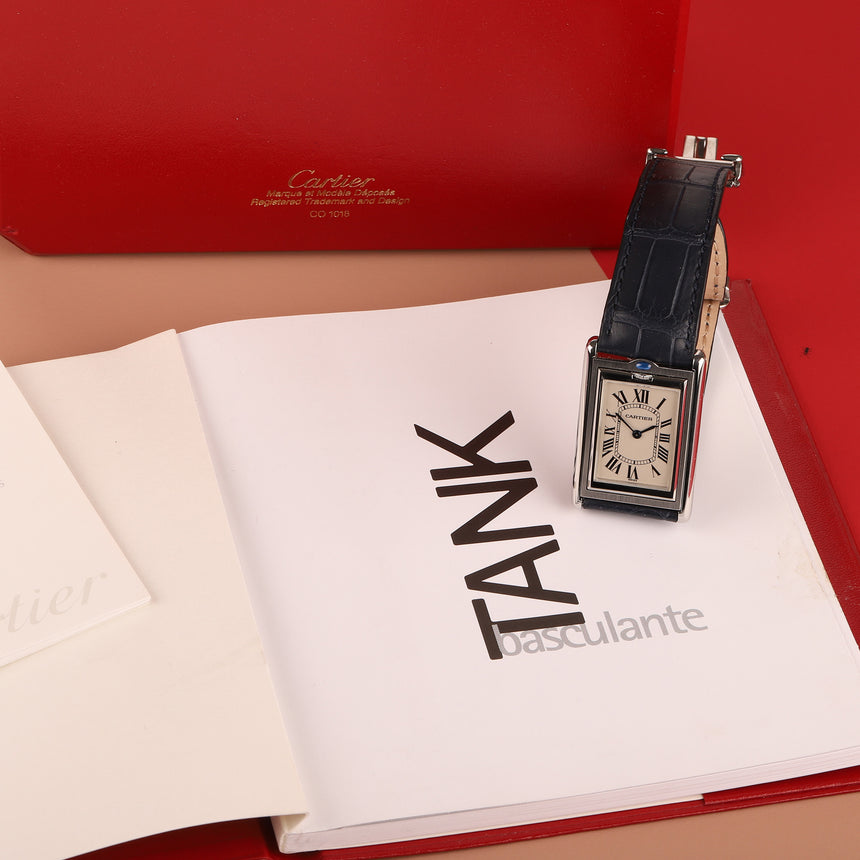 2000 (circa) Cartier TANK Basculante ref 2390