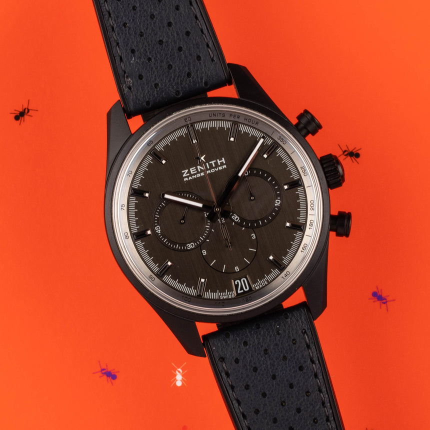 Zenith Range Rover Watch 2020 Zenith el primero RANGE ROVER ltd edition ref 24.240.400/27.R796 ...