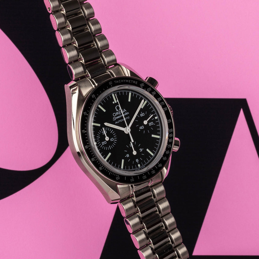 2009 Omega Speedmaster reduced ref 35395000 Mint FULL SET – TOKANT