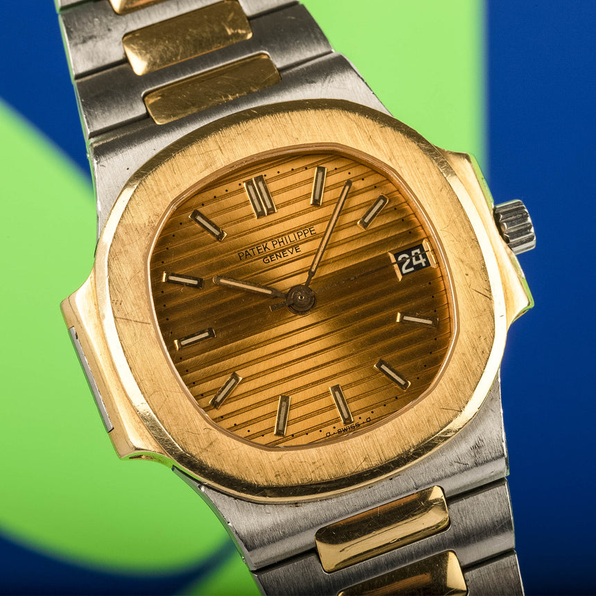 1982 Patek Philippe Nautilus Steel and Gold, ref 3800 – TOKANT