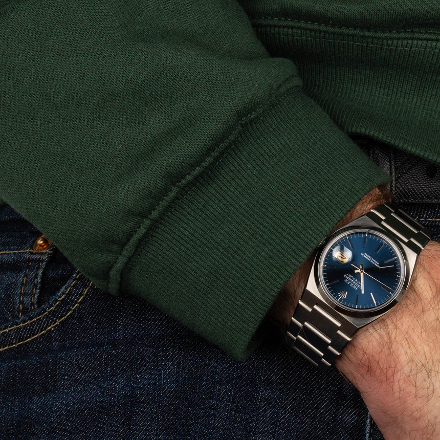 1979 (circa) Rolex Oysterquartz ref 17000, blue dial