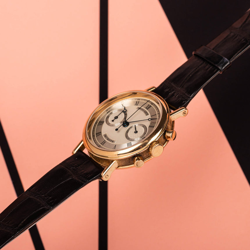 1993 Breguet chronograph ref 3237 in rose gold