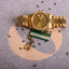 1987 Rolex Datejust YG ref 16018 : green tag