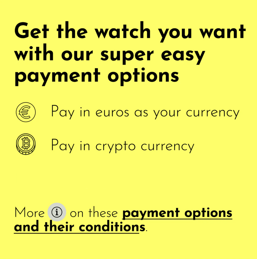 Super easy payment options