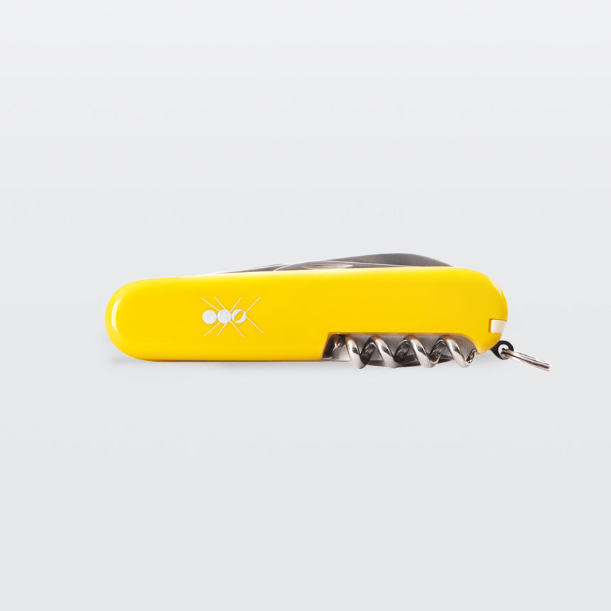 Yellow Swiss knife