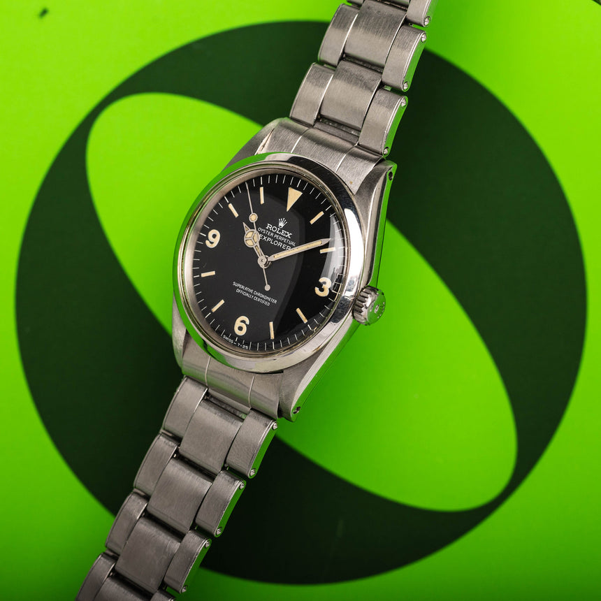 1967 Rolex Explorer 1016, Frog dial, ALL ORIGINAL