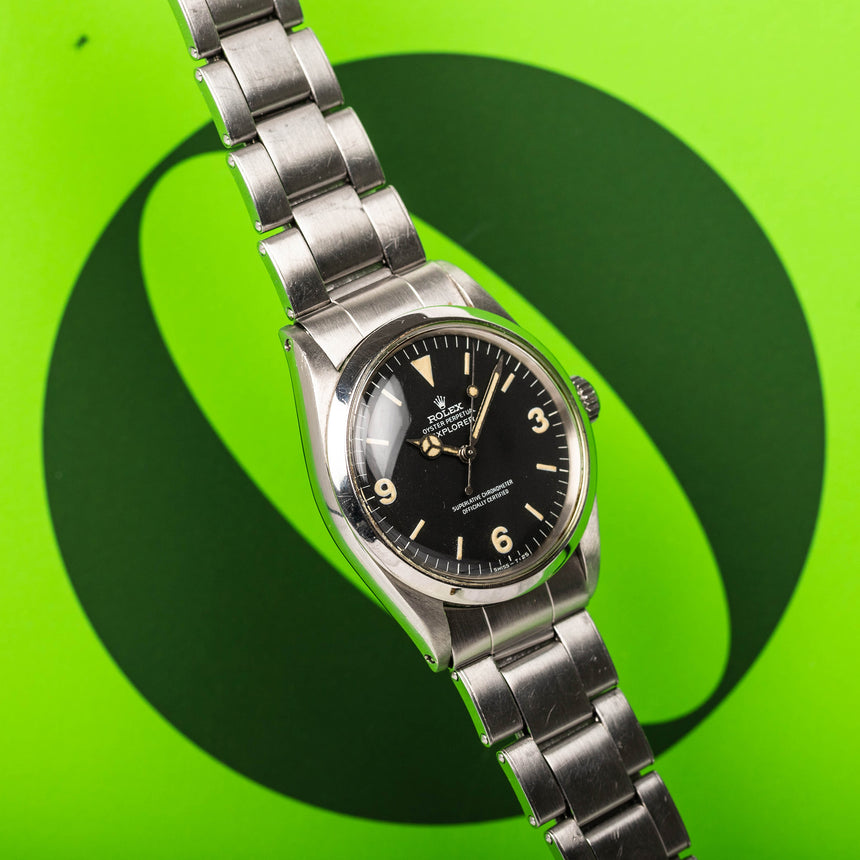 1967 Rolex Explorer 1016, Frog dial, ALL ORIGINAL